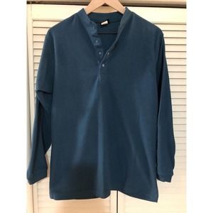 Vintage Early Winters Fleece Jacket Women’s Size Medium Blue 3/4 Snaps